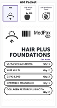 Load image into Gallery viewer, Hair Plus Foundations Daily Packs
