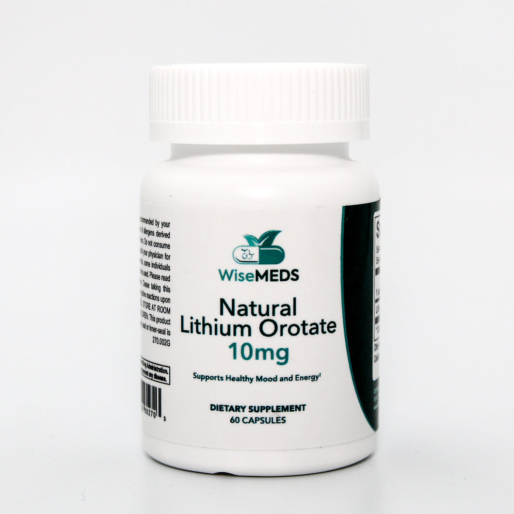 Natural Lithium Orotate 10 mg