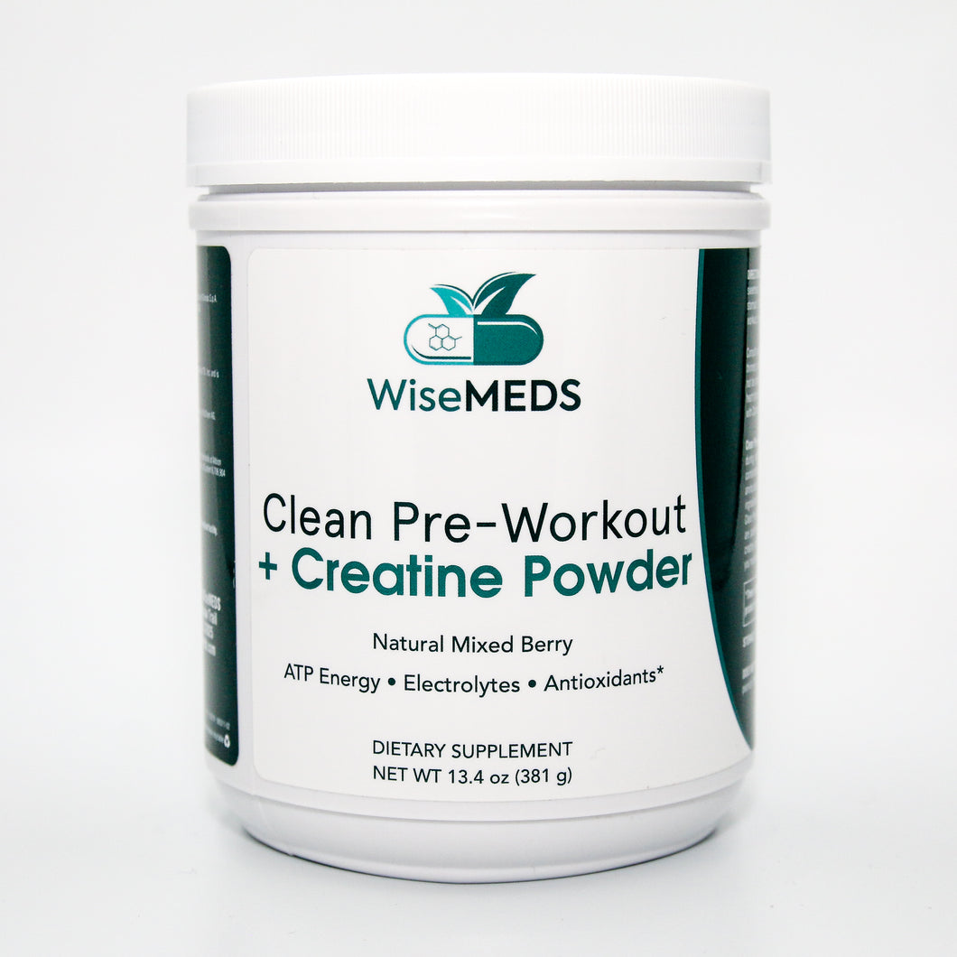 Clean Pre-Workout + Creatine Powder